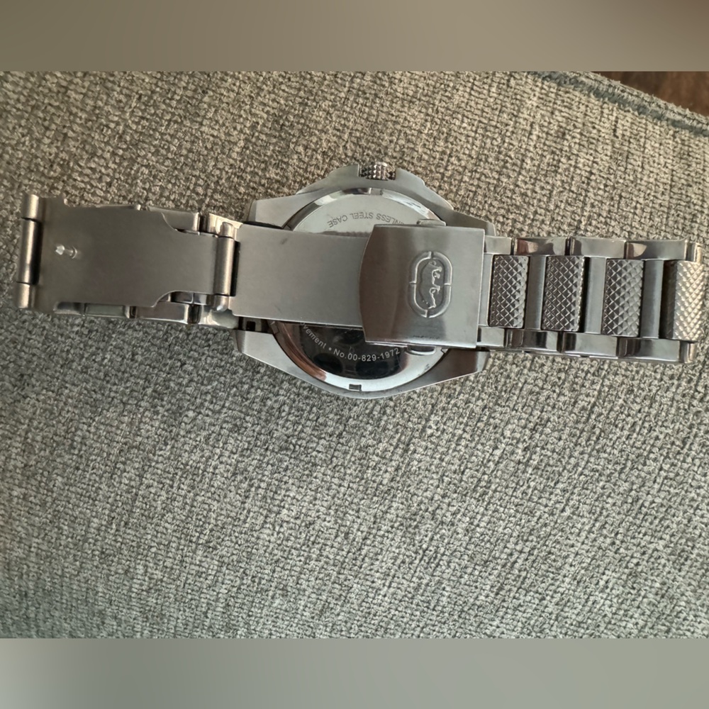 Chronograph Date Mark Ecko E12587g1 Stainless Ste… - image 2